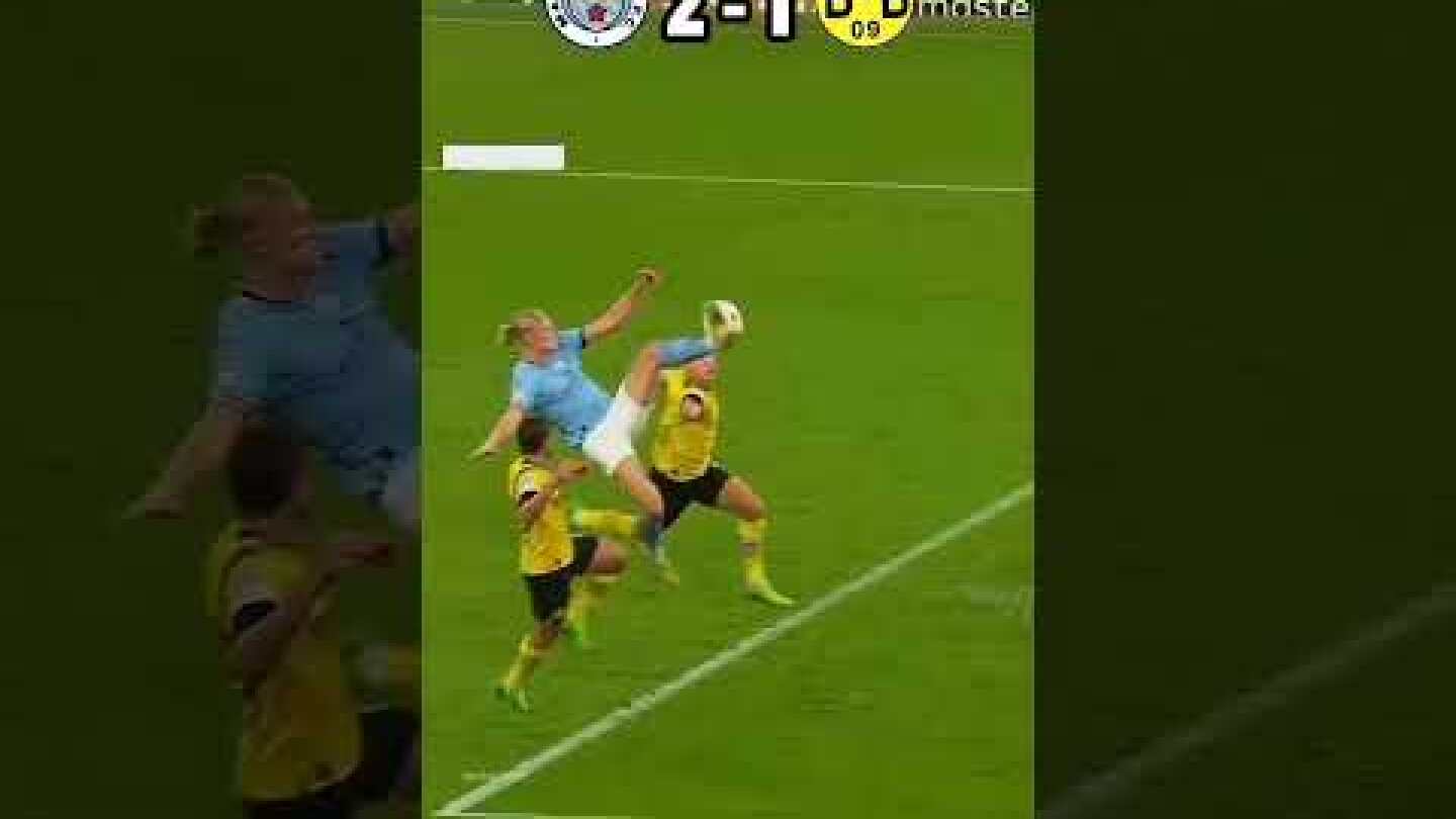 Haaland goal vs Dortmund