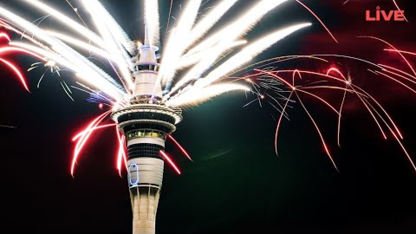New Zealand New Year Live - Auckland Fireworks Welcome in 2023