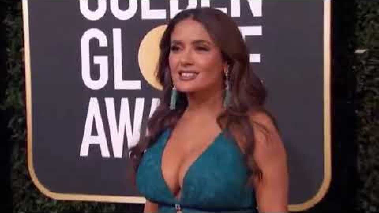 Salma Hayek Golden Globes - 2020