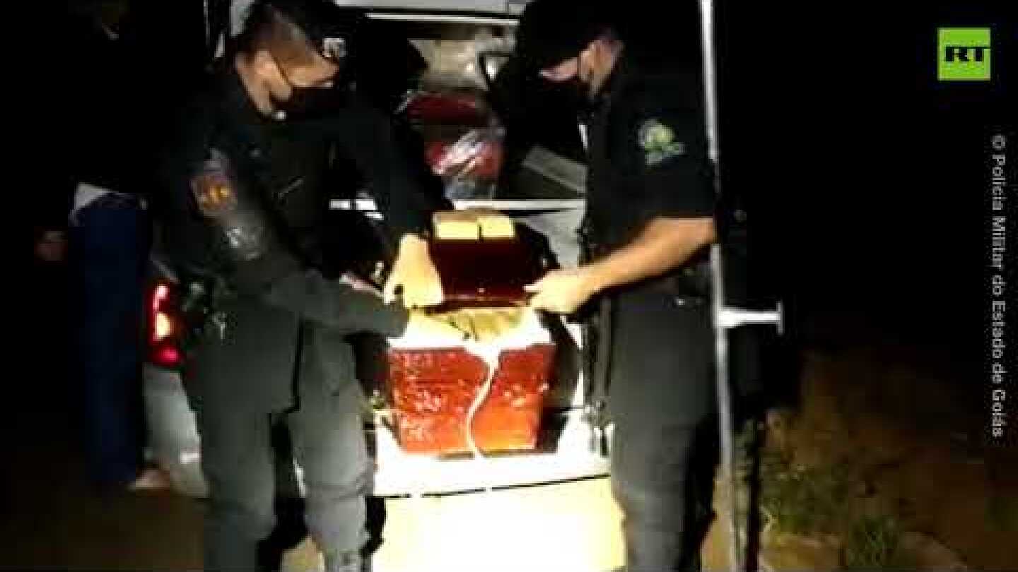 Police in Brazil bust 300kg of marijuana that died of COVID-19