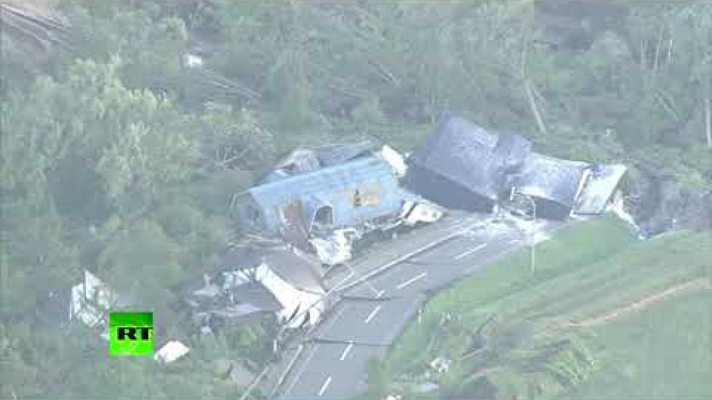 6.7 earthquake hits Japan: Landslides swallow houses, dozens missing in Hokkaido