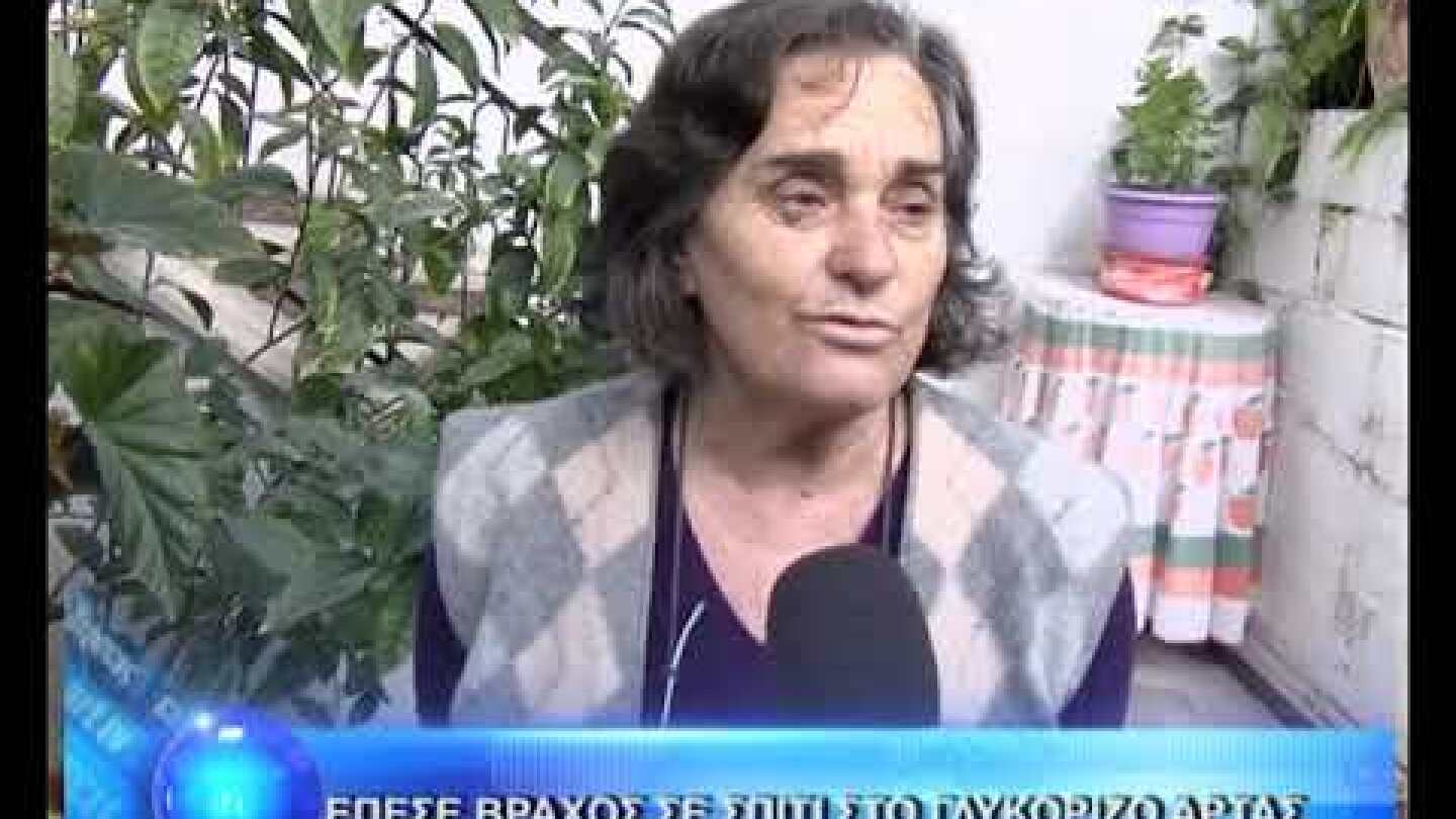 ΕΠΕΣΕ ΒΡΑΧΟΣ ΣΕ ΣΠΙΤΙ ΣΤΟ ΓΛΥΚΟΡΙΖΟ ΆΡΤΑΣ