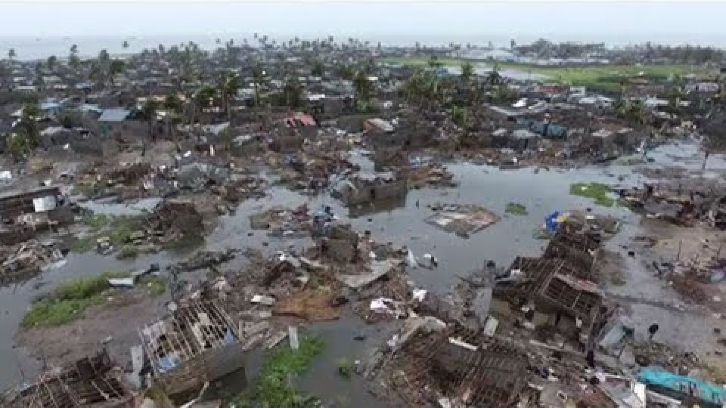 Mozambique city of Beira ravaged by cyclone