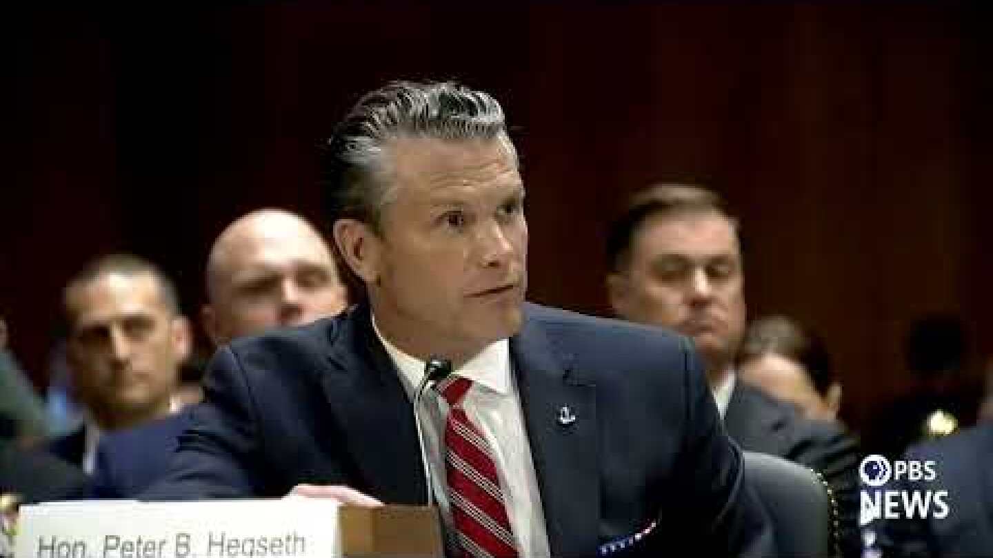 WATCH: Sen. Ossoff questions Hegseth in funding hearing as Iran war reignites