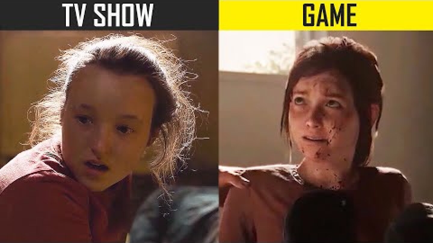THE LAST OF US Episode 5 Side By Side Scene Comparison