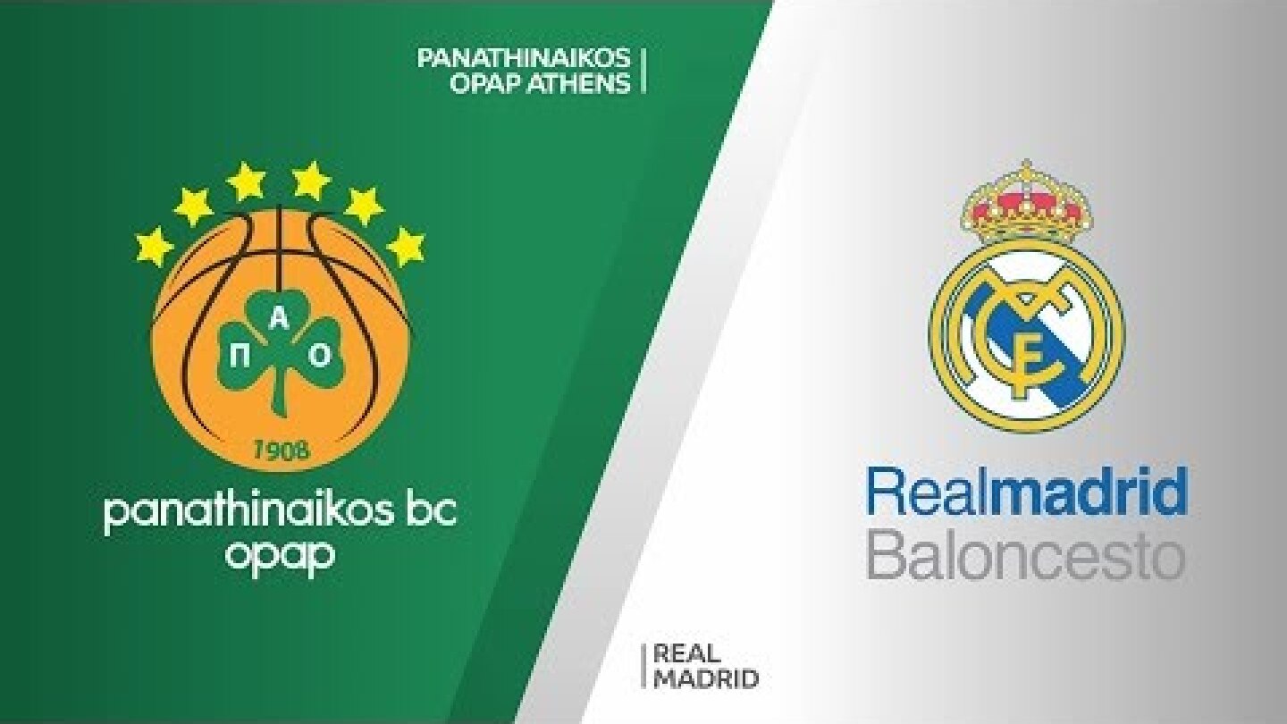 Panathinaikos OPAP Athens - Real Madrid Highlights | Turkish Airlines EuroLeague, RS Round 16