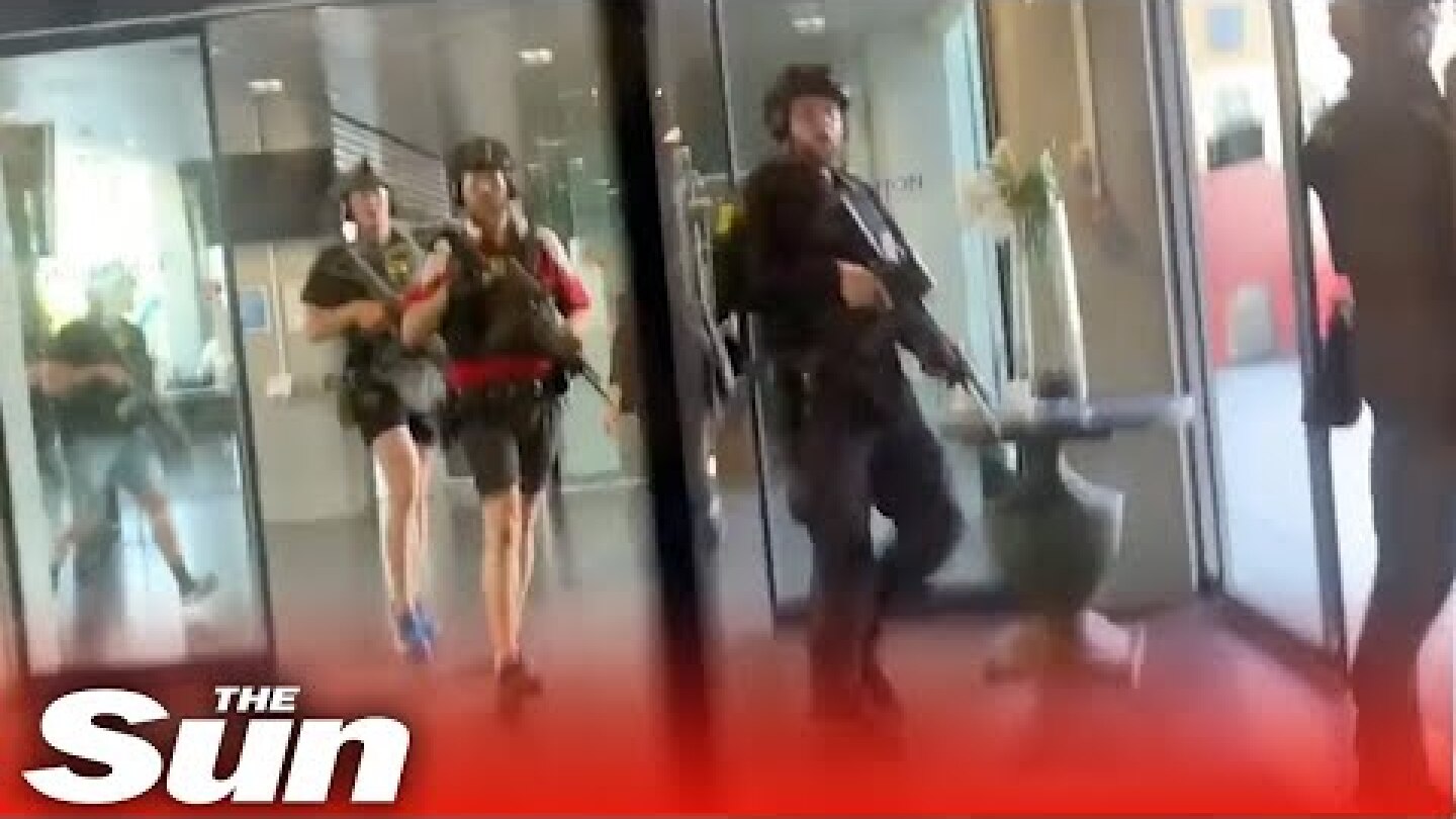 Armed police storm shopping mall as gunman kills three in Copenhagen