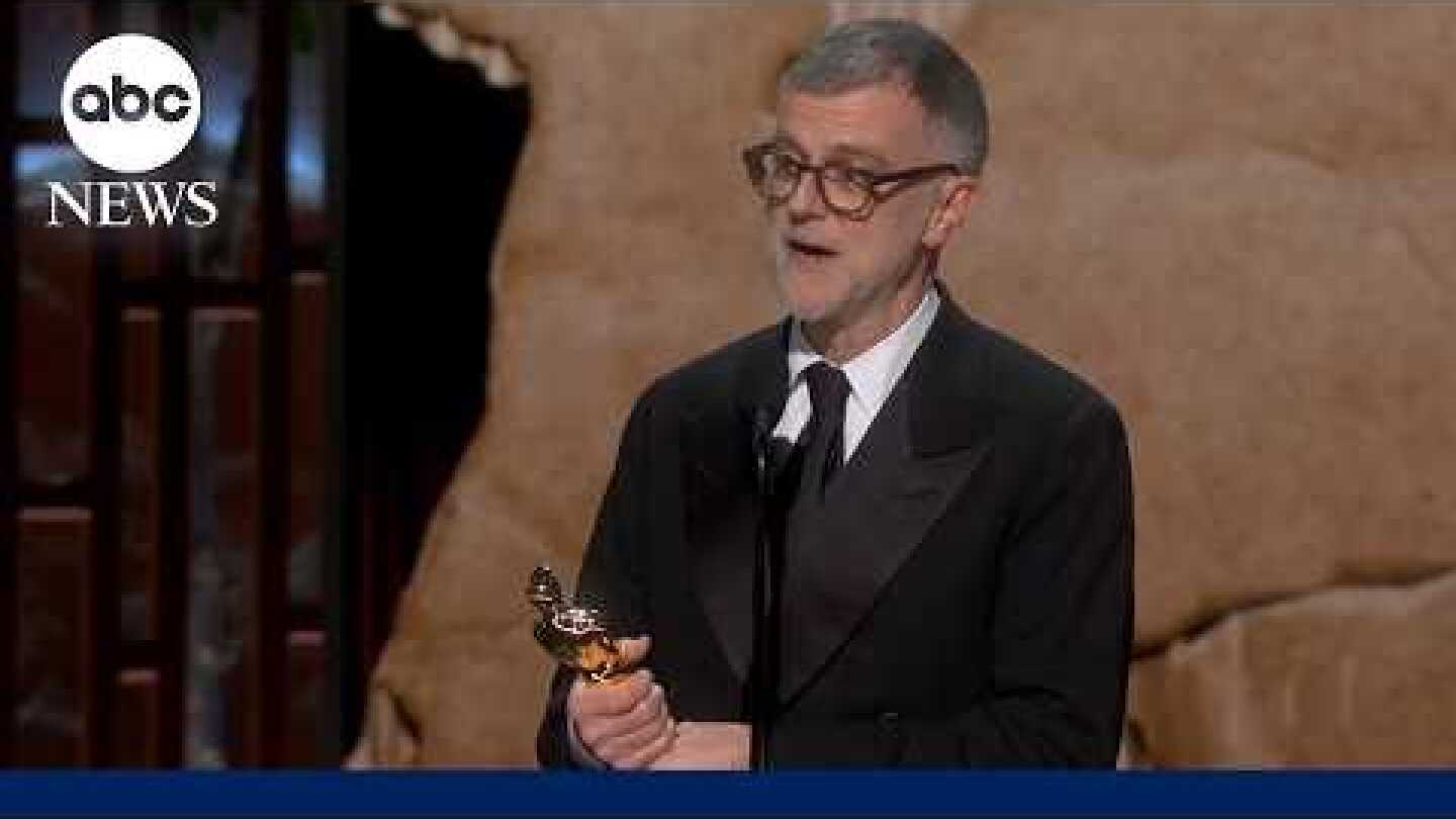 Oscars 2026: Paul Thomas Anderson wins best director award for 'One Battle After Another'