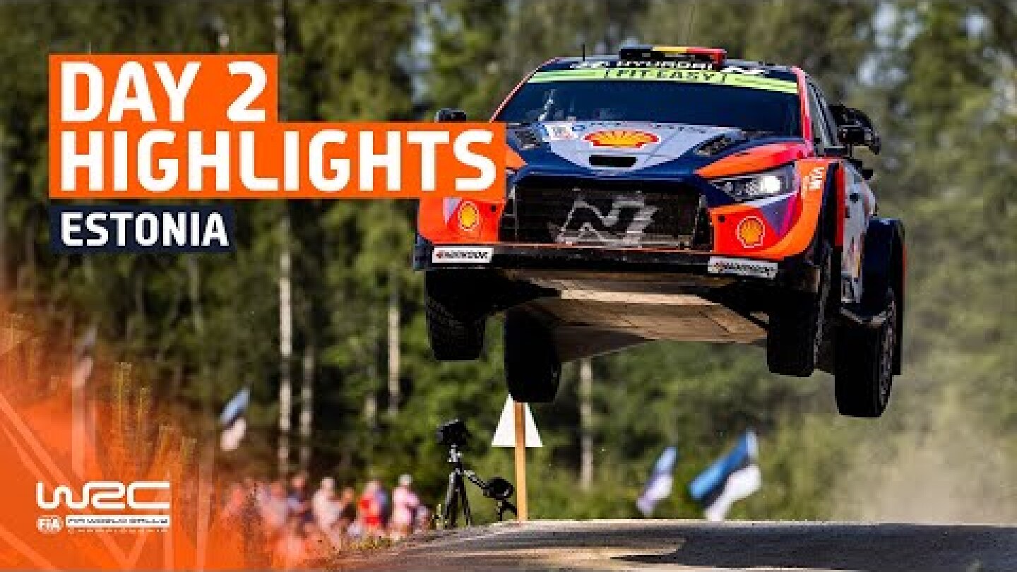Day 2 Highlights | WRC Delfi Rally Estonia 2025