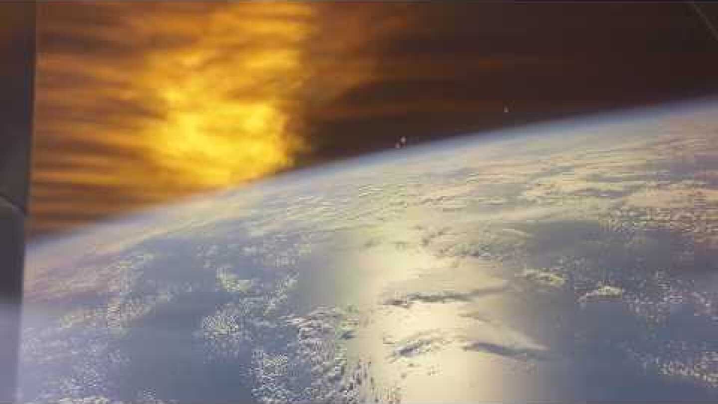 Artemis II Reentry video with Cabin Audio (full length)
