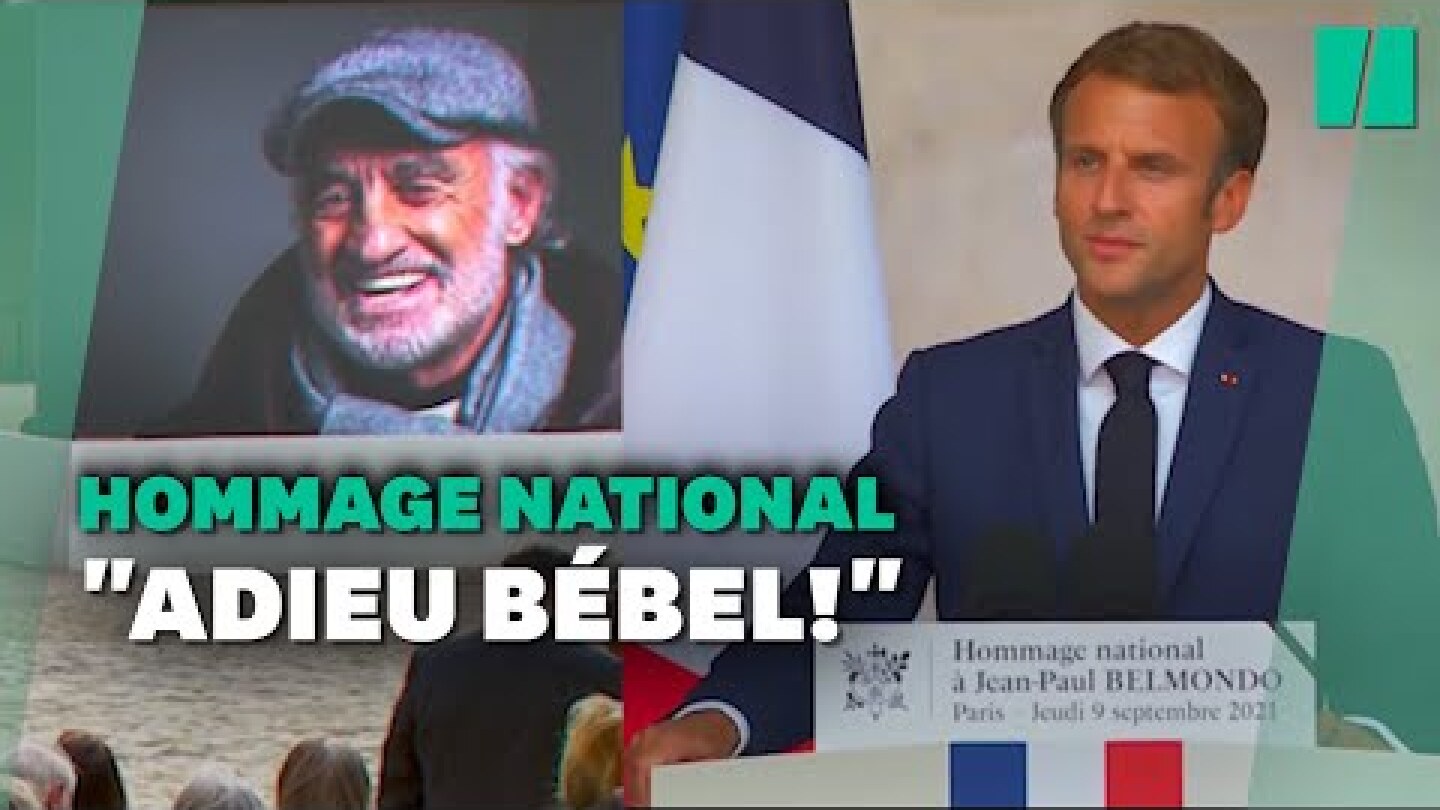 L'hommage de Macron à Belmondo "c'est un peu nous, en mieux"
