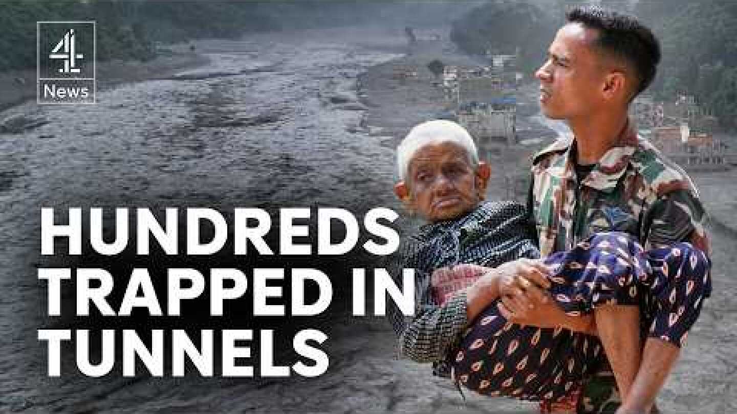 Hundreds trapped in Nepal hydropower plant’s blocked tunnels