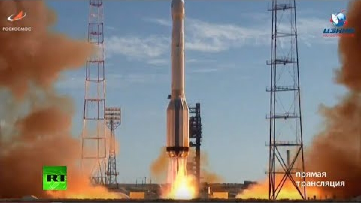 Lanzamiento del cohete Proton-M con el observatorio espacial Spektr-RG a bordo