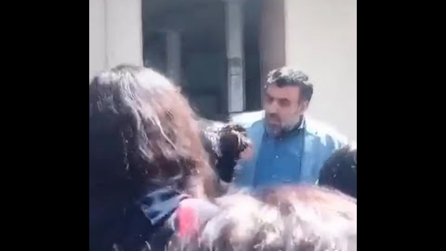 Angry Female Students Drive Iranian Government Official From Their School