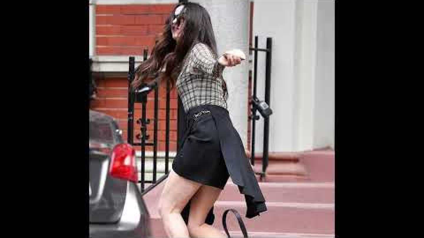 Anne Hathaway suffers EPIC tumble in her heels while filming Devil Wears Prada sequel
