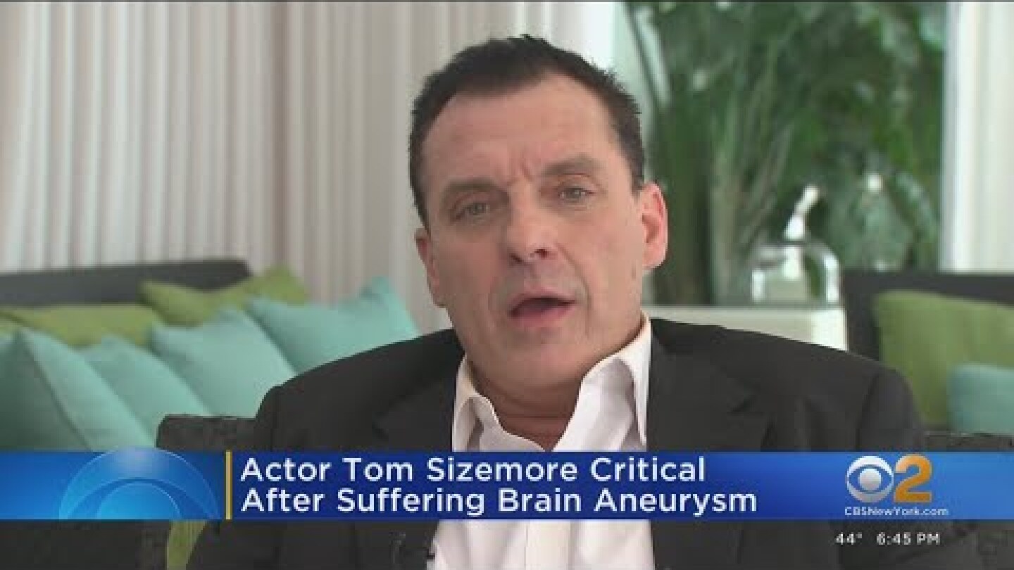 Actor Tom Sizemore in critical condition after suffering brain aneurysm