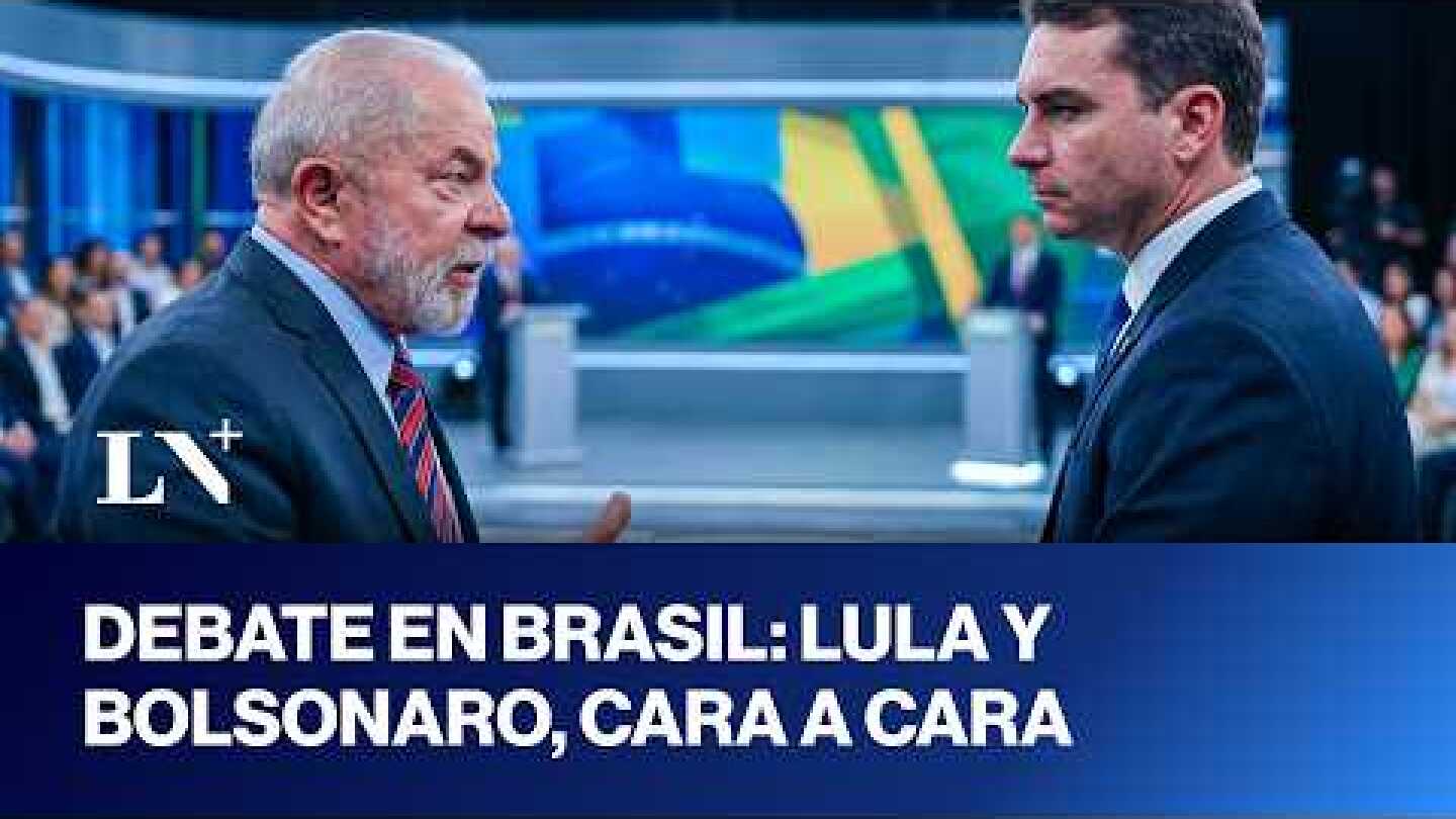 Debate electoral en Brasil: Lula y Bolsonaro se enfrentan a pocas horas de la segunda vuelta