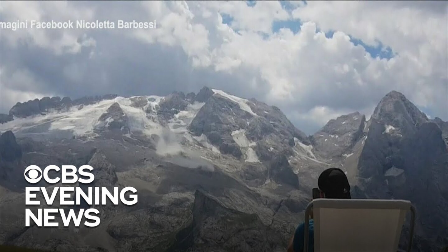 At least 6 killed after glacier collapses in Italian Alps