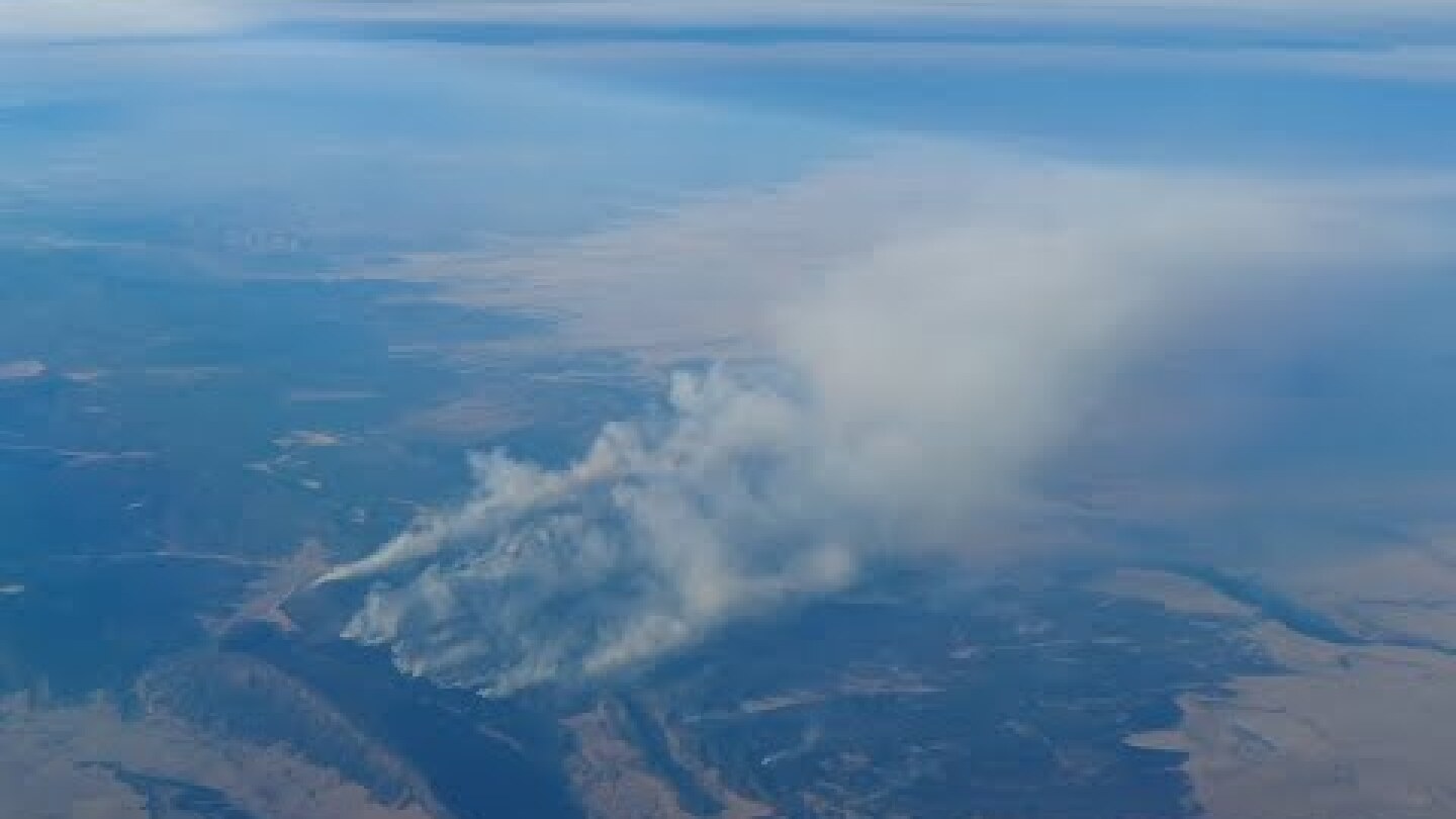 Fire near New Mexico