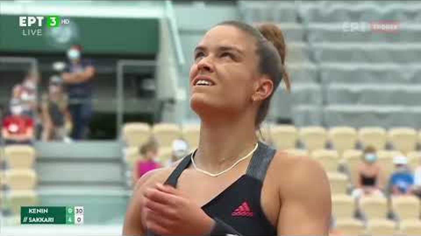 Μ.Σάκκαρη-Σ.Κένιν 2-0 | HIGHLIGHTS | 07/06/2021 | ΕΡΤ