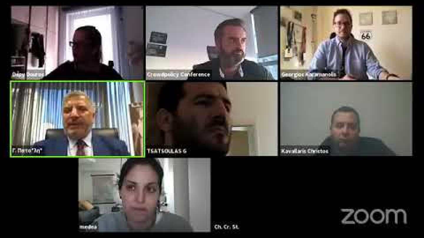 Παρέμβαση του Περιφερειάρχη Αττικής κ. Γιώργου Πατούλη στο kick off antivirus crowdhackathon