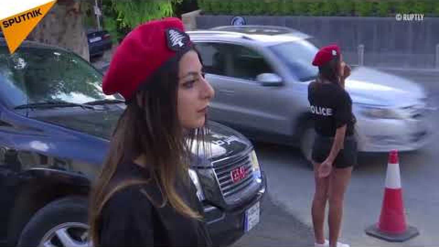 Sexy and Tight-Fitting Uniform of Female Police Officers Rocks Lebanon
