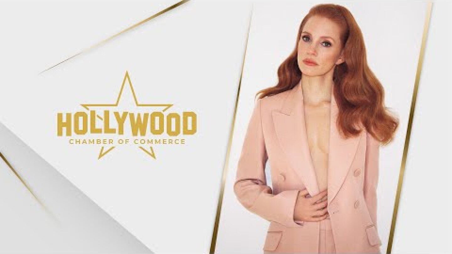 Al Pacino & Viola Davis honor Jessica Chastain at her Walk of Fame ceremony