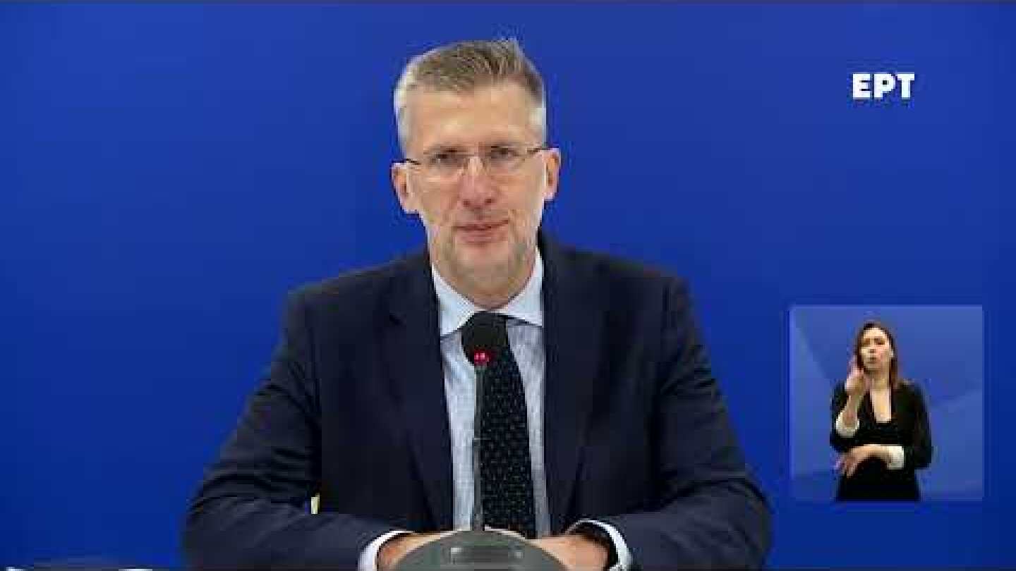 Ενημέρωση πολιτικών συντακτών από τον Εκπρόσωπο Τύπου της ΝΔ Άκη Σκέρτσο