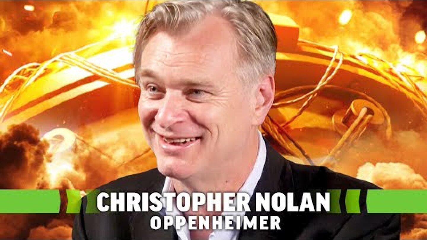 Christopher Nolan Interview: Oppenheimer, IMAX, and Editing