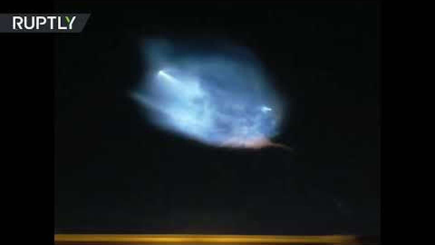UFO? No! Just another Space X launch