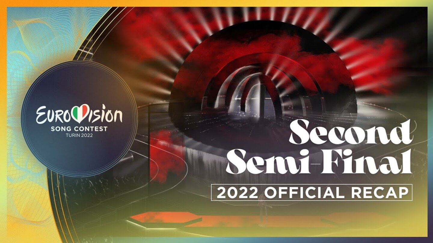 OFFICIAL RECAP: Second Semi-Final (Running Order) - Eurovision Song Contest 2022