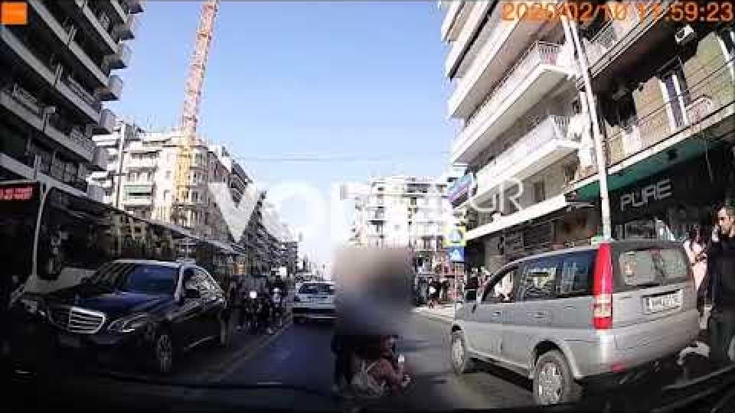 Παράσυρση γυναίκας στη Θεσσαλονίκη - Voria.gr