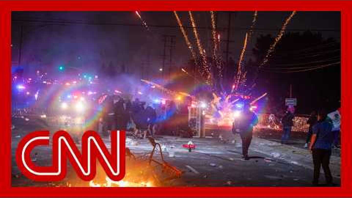 All of Downtown Los Angeles has been declared an unlawful assembly area