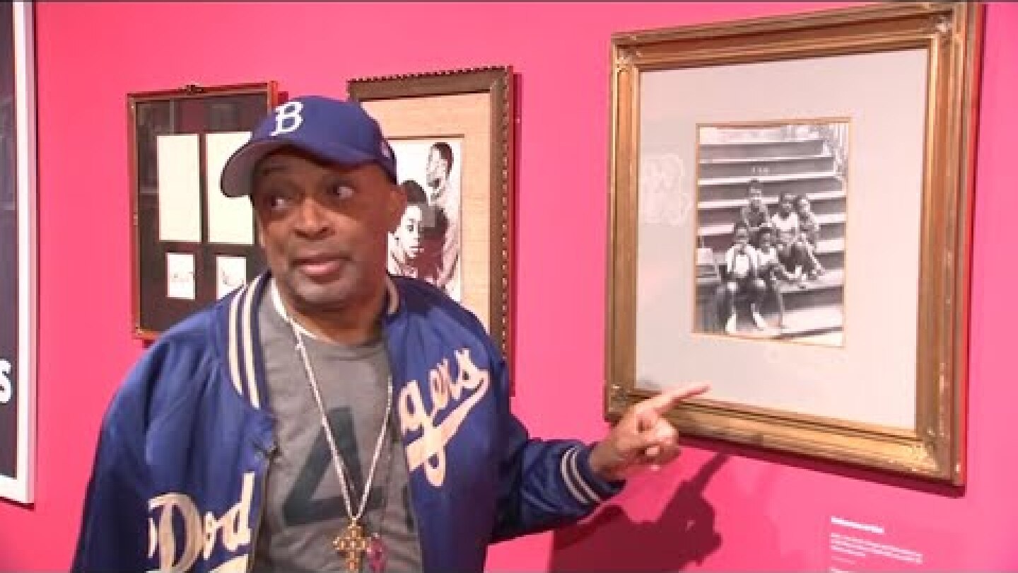 Spike Lee gives private tour of Brooklyn Museum exhibit