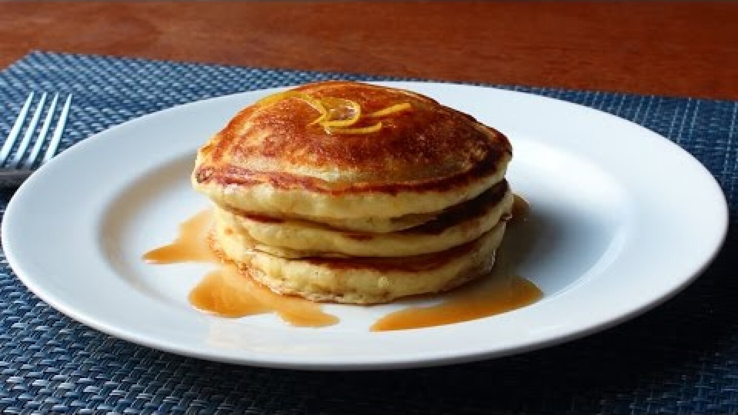 Lemon Ricotta Pancakes - Easy Lemon Pancakes Recipe