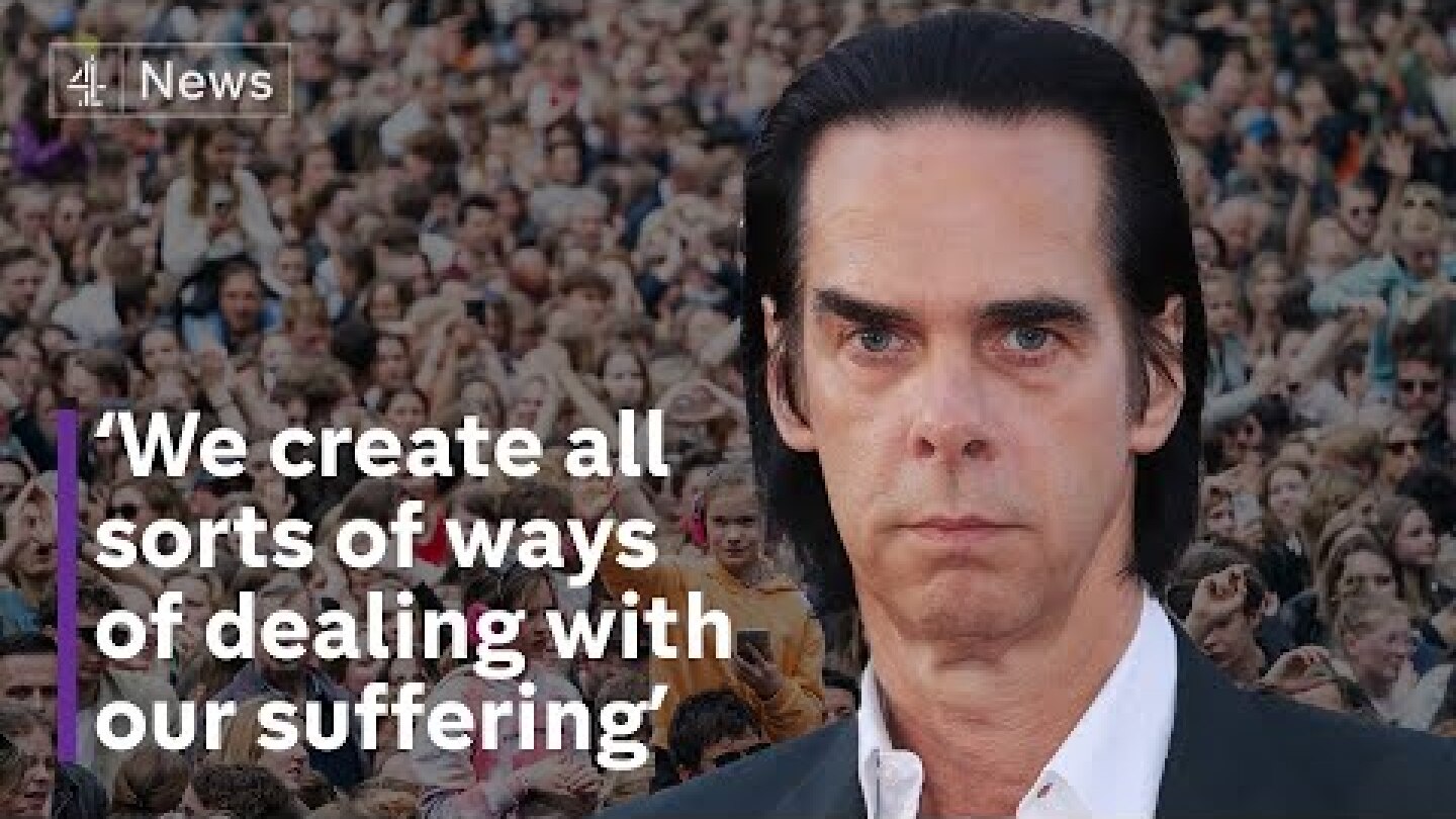 'We create ways of dealing with suffering - some evil.' Nick Cave on happiness