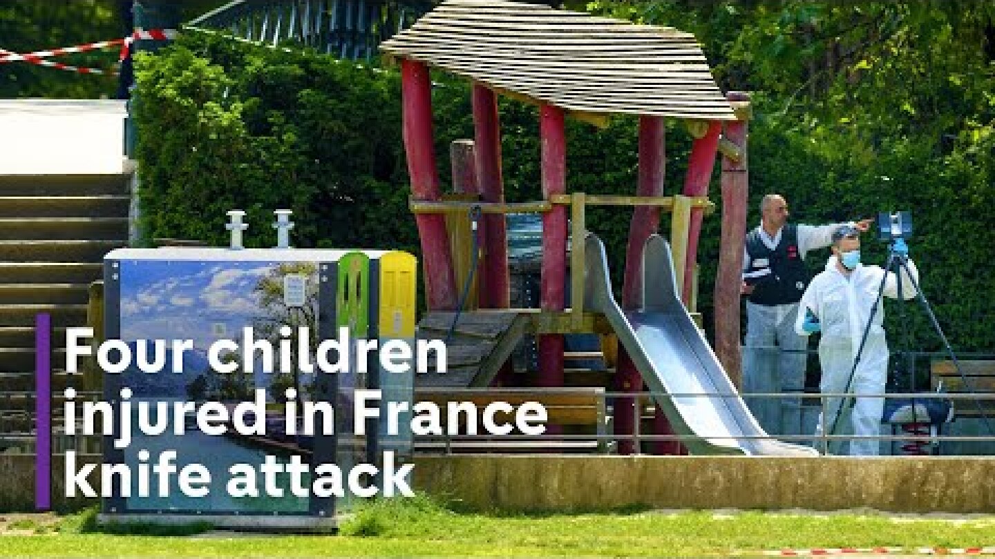 France knife attack: Children and toddlers seriously injured