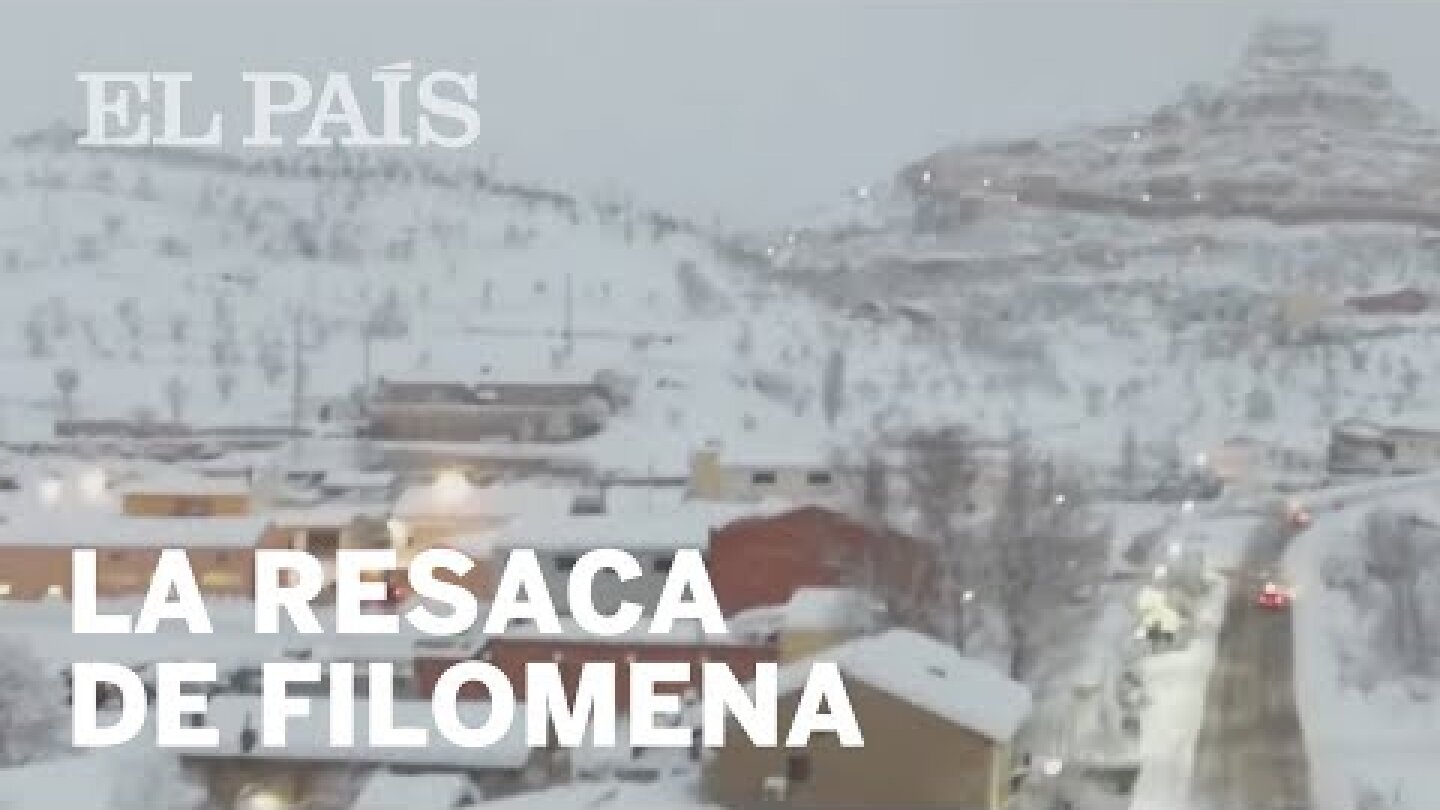 La resaca de Filomena en todo España