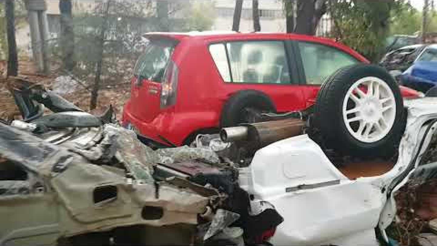 Παλαιά Εθνική Οδός Ελευσίνας-Θηβών. Φτάνοντας στη Μάνδρα