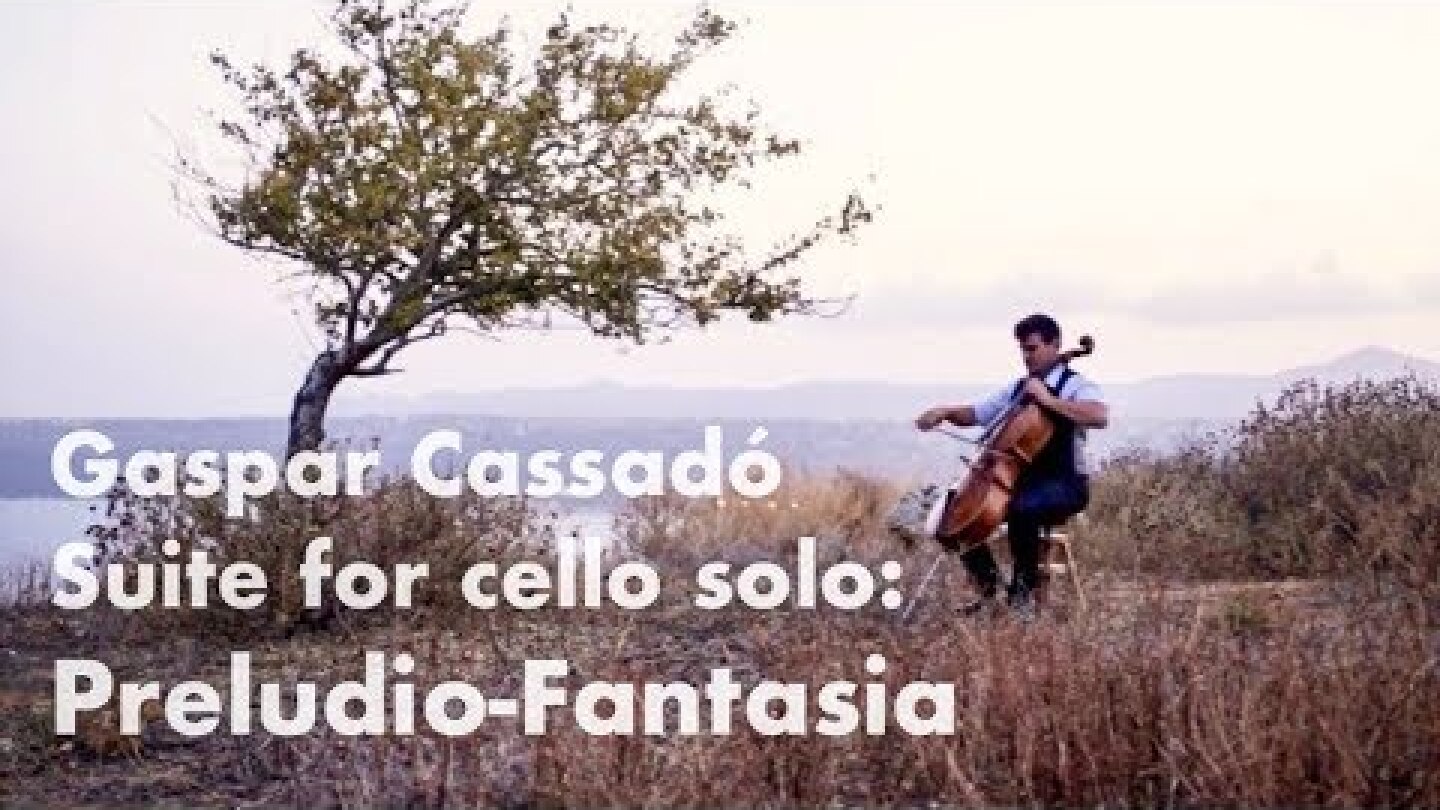 Gaspar Cassadó - Suite: Preludio-Fantasia - Michael Heupel