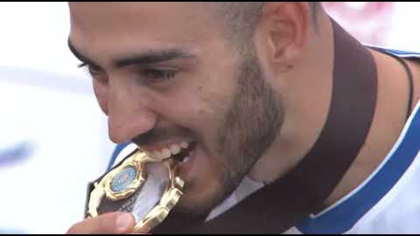 ΠΑΓΚΟΣΜΙΟ ΠΡΩΤΑΘΛΗΜΑ ΠΑΡΚΟΥΡ - ΤΟΚΙΟ 2022: Απονομή χρυσού μεταλλίου στον Δ. Κυρσανίδη (freestyle)