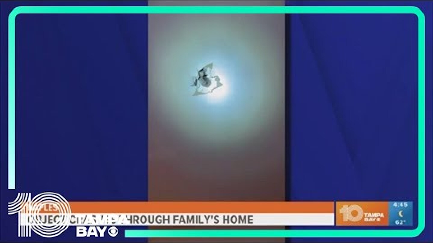 NASA investigating mysterious object that crashed through family's roof