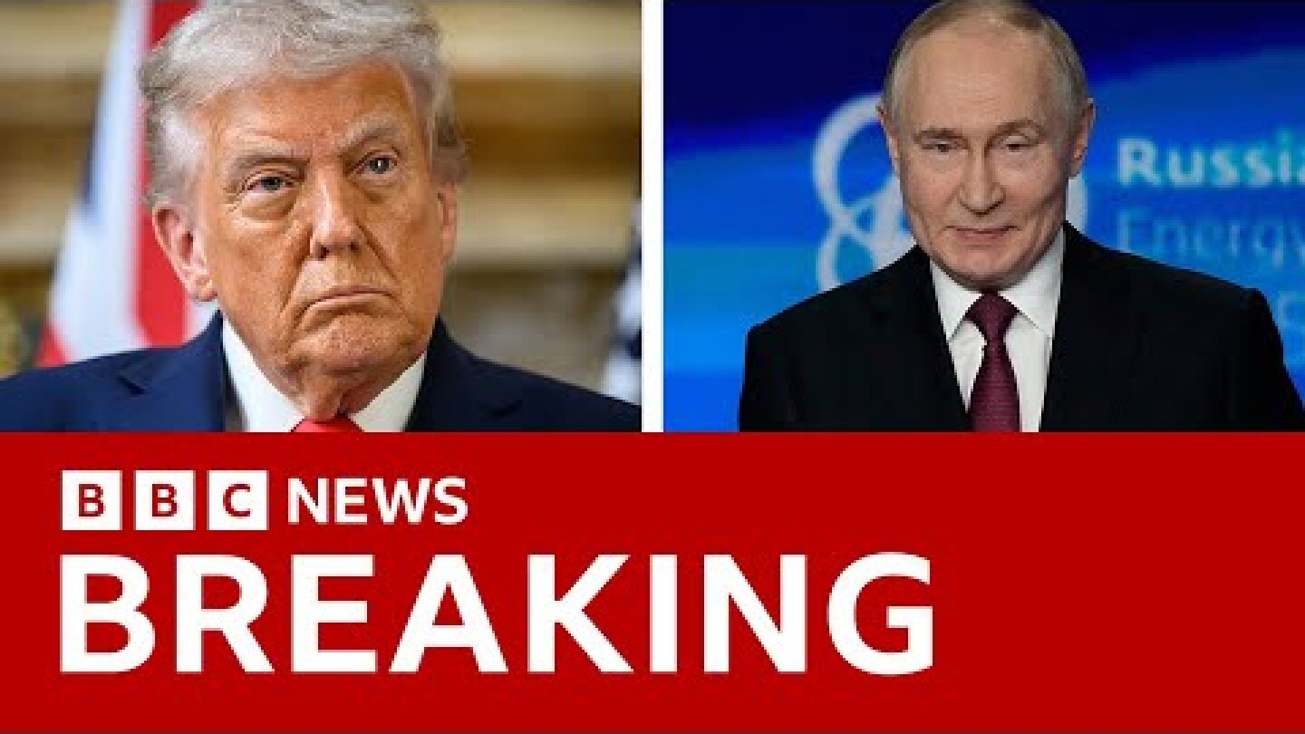 Donald Trump says he will meet Vladimir Putin for Ukraine talks in Hungary | BBC News