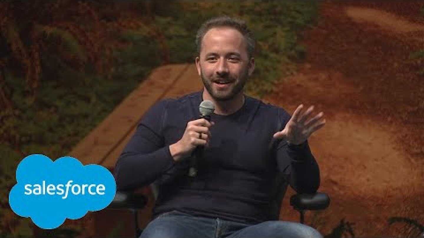 Fireside Chat with Drew Houston and Marc Benioff | Salesforce