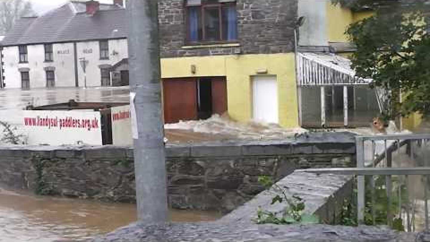 Storm Callum hits West Wales