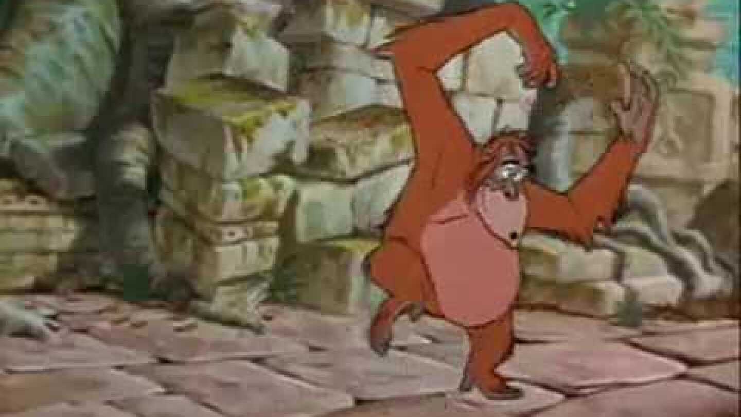 The Jungle Book - I wanna be like you w/lyrics