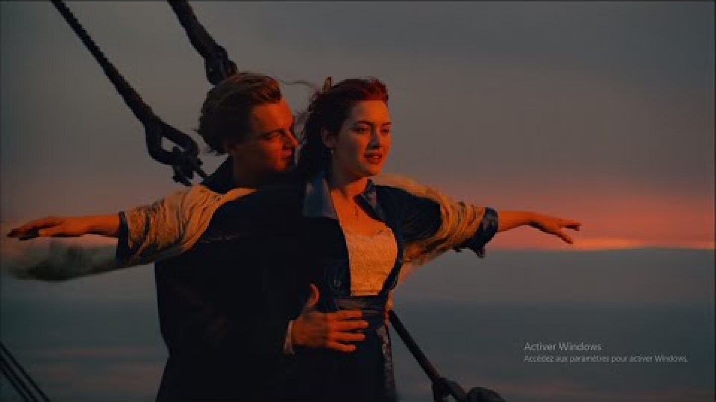 Titanic  "I'm Flying" Scene Widescreen Full HD 60fps