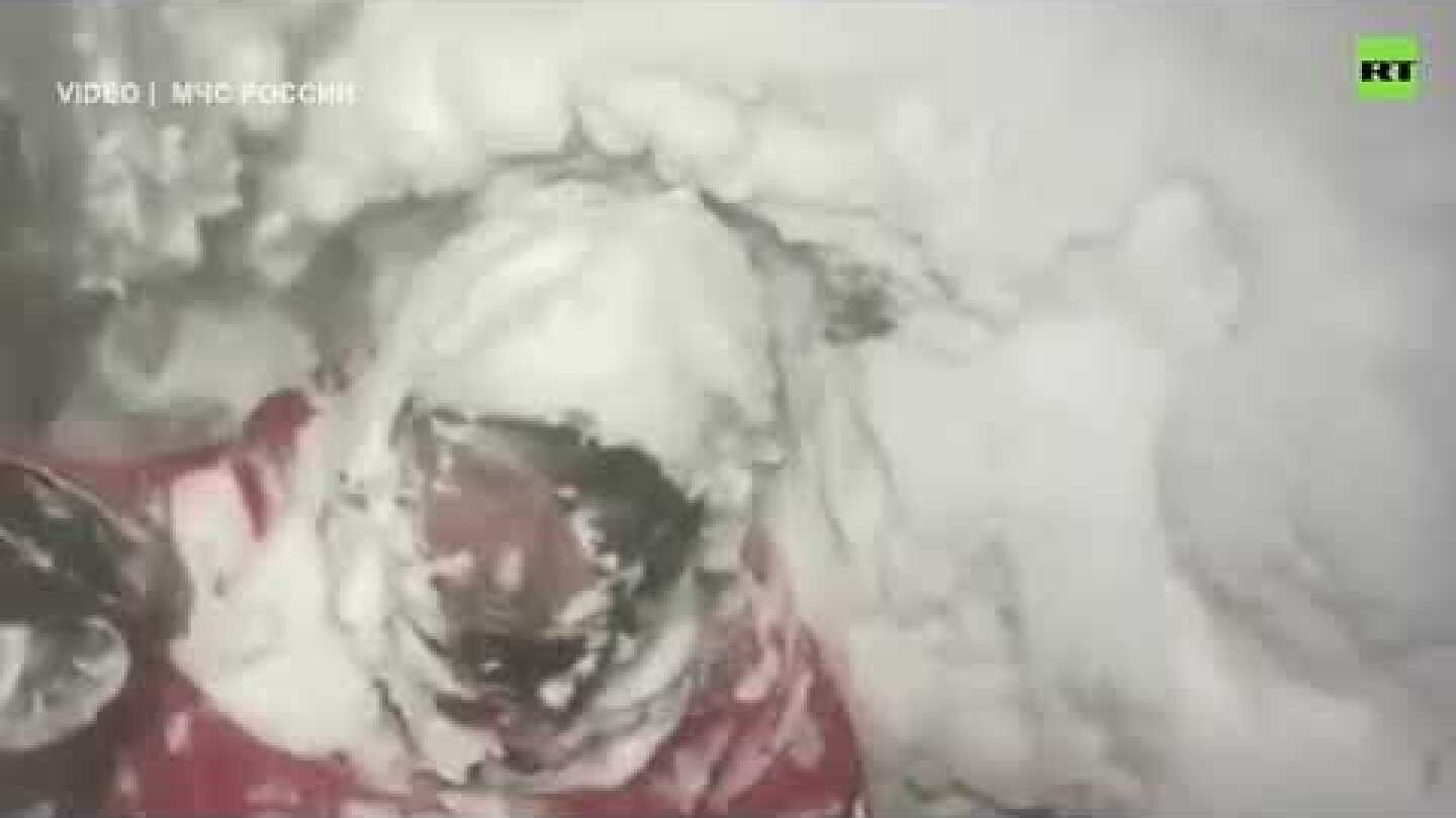 On the slope of Elbrus, on the verge of death | Climber rescued at 5km height