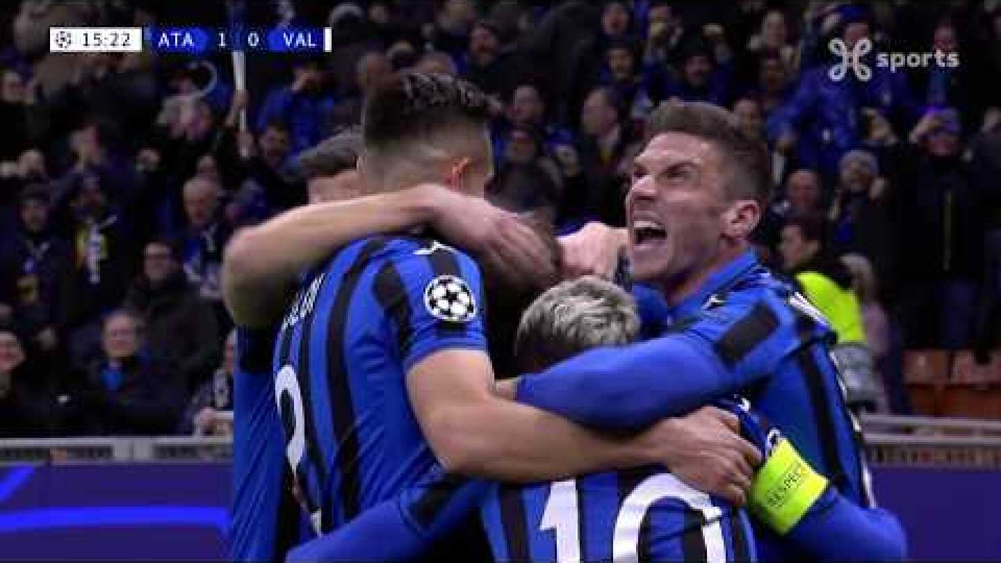 Champions League 19.02.2020 / HIGHLIGHTS FR / Atalanta BC - Valencia CF