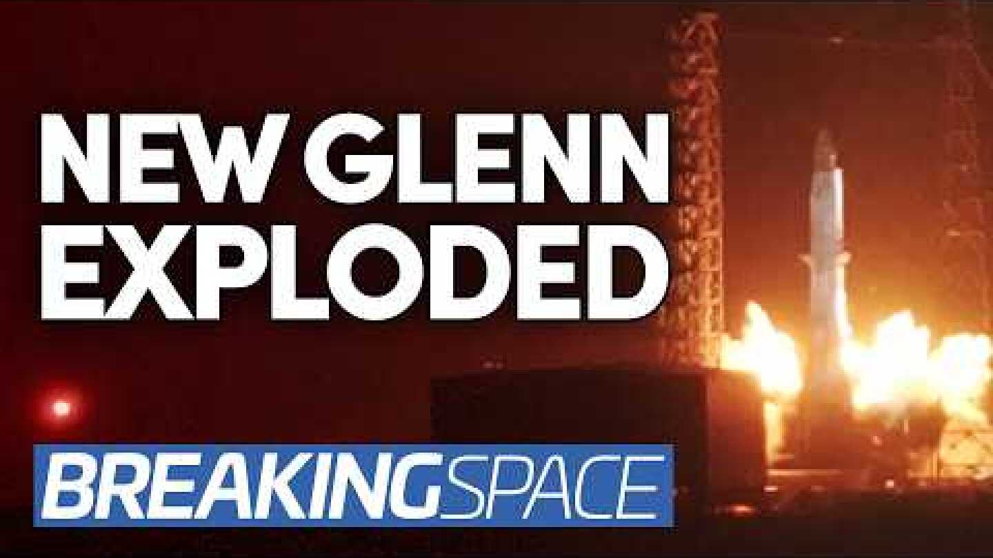 Blue Origin New Glenn EXPLODES During Pre-Launch Testing | Analysis
